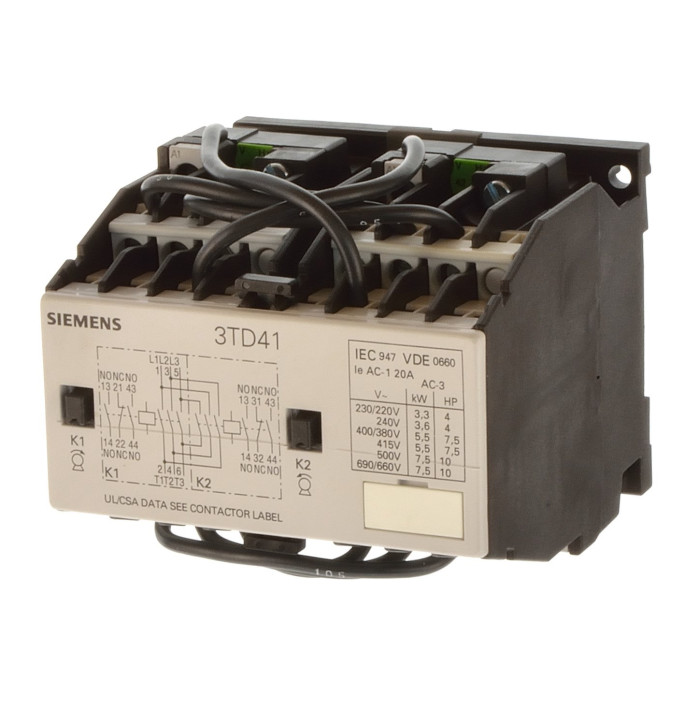 Siemens 3TD41 02-2AP0 Wendestarter AC3-5,5KW 230VAC