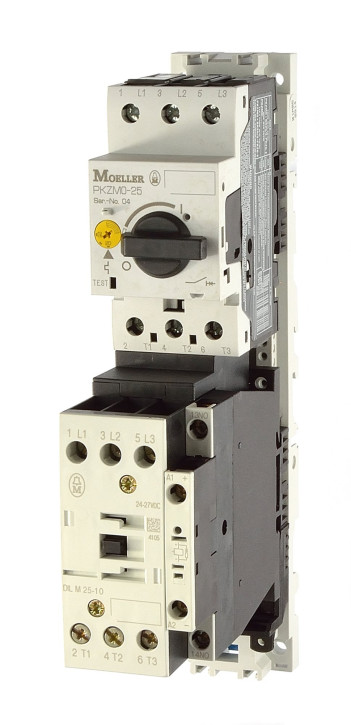 Moeller MSC-D-25-M25(24VDC)/ Direktstarter auf Sammelschienenadapter 20-25A