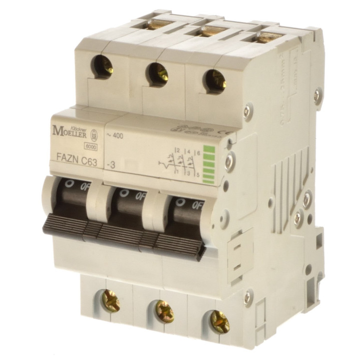 Moeller FAZN C63 Sicherungsautomat 3 polig 63A