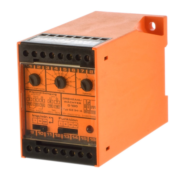 IFM DZ34-A Drehzahlwächter D100