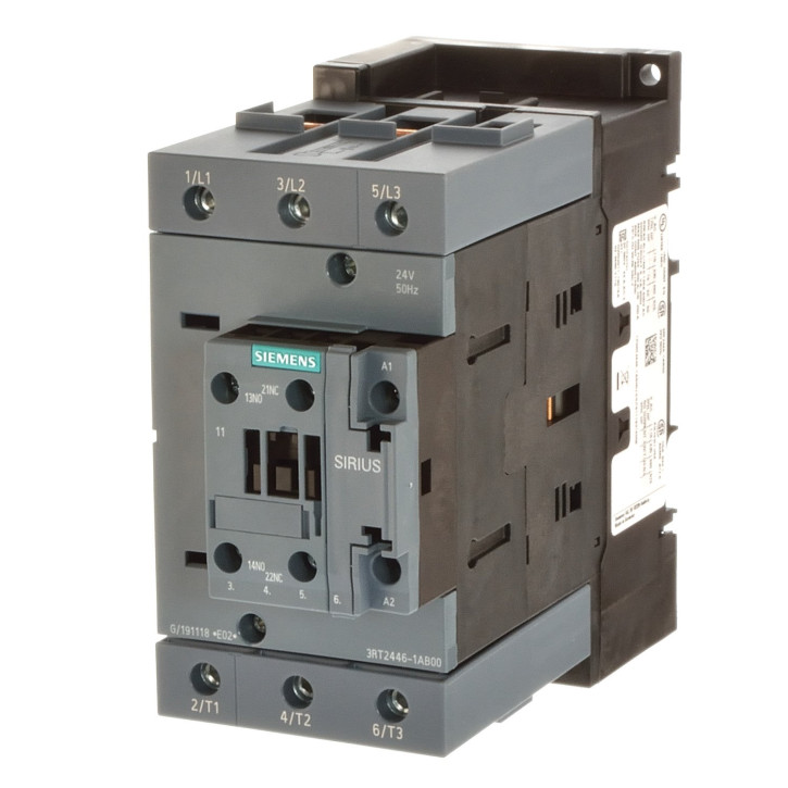 Siemens 3RT2446-1AB00 Schütz Spule 24VAC ohne Ovp.