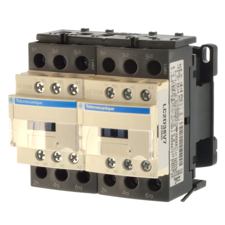Telemecanique LC2 D38V7 Wendeschütz Spule 400V 18,5KW 039205