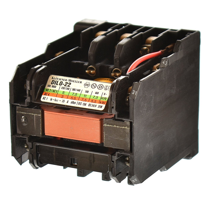 Moeller DIL 0-22 Leistungsschütz Spule 220VAC