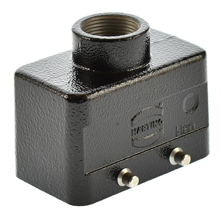 Harting Han 10M-gg-16 Tüllengehäuse schwarz 09370101421 Harting Han 10M-gg-16 Tüllengehäuse schwarz 09370101421