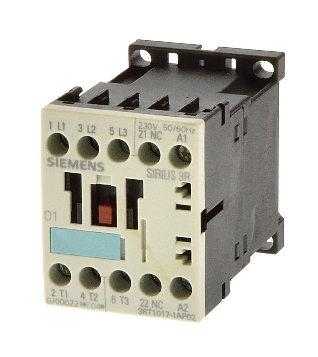 Siemens 3RT1017-1VB42 Schütz 5,5KW Spule 24VDC 