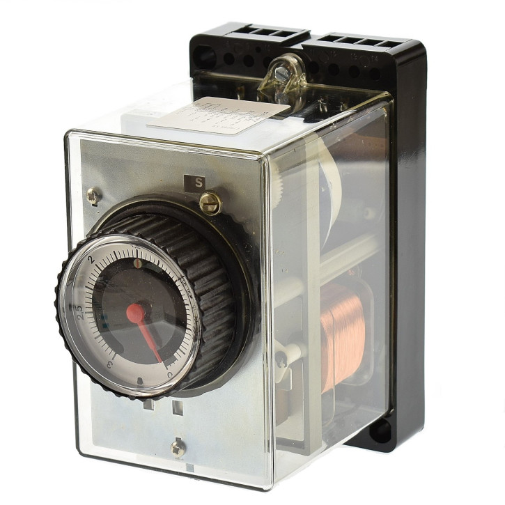 Schleicher MZ54 Zeitrelais 01111894-23 0,15s-30h