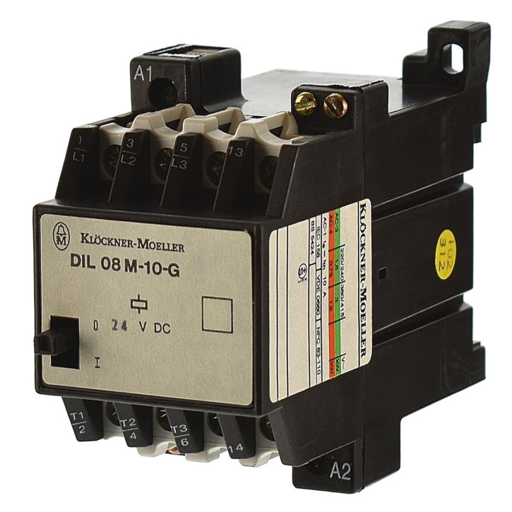 Moeller DIL08M-10-G Schütz 2,5KW Spule 24VDC