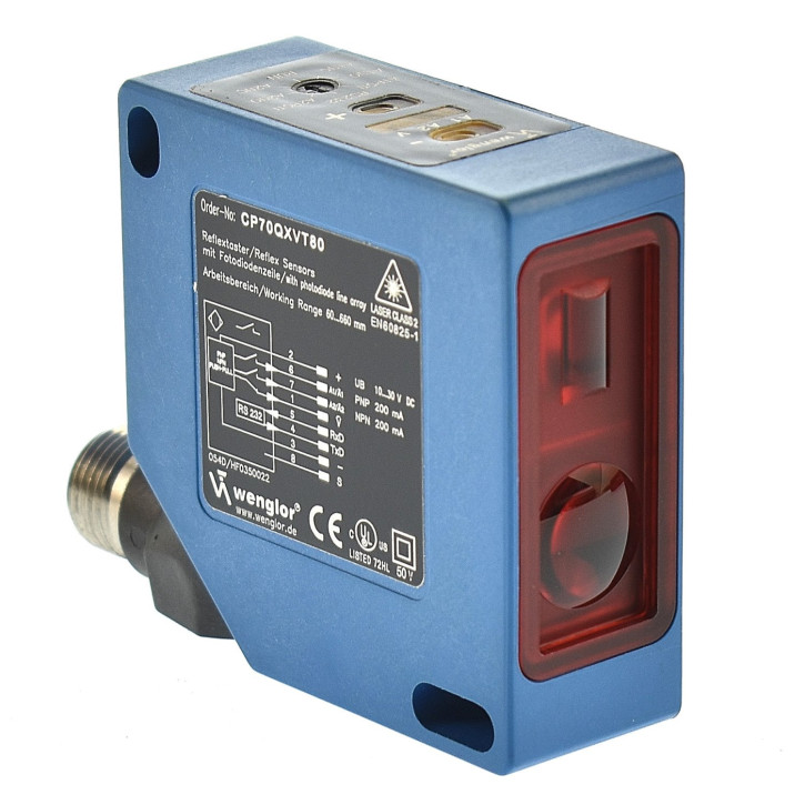 Wenglor CP70QXVT80 Laser Sensor 