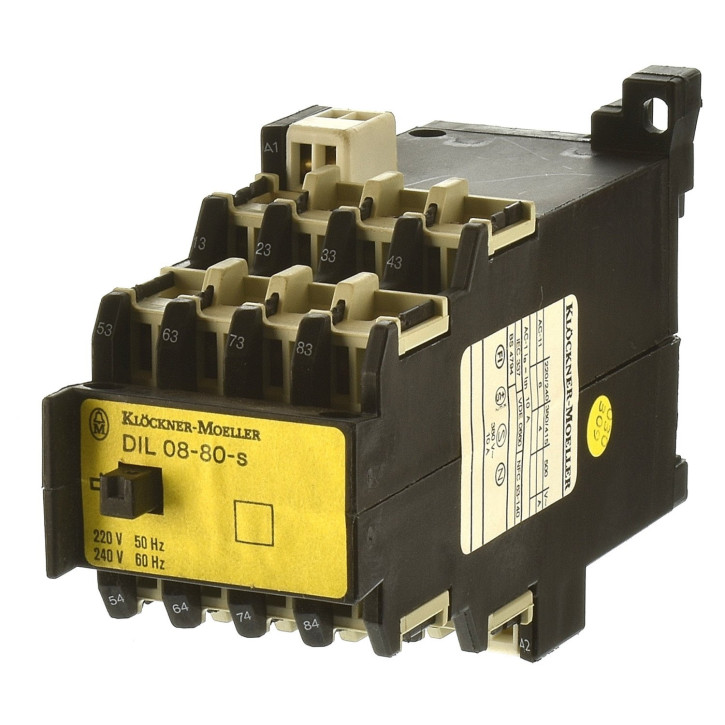 Moeller DIL08-80 Schütz 4KW Spule 220/240VAC