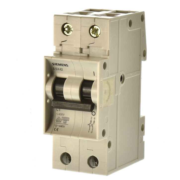 Siemens 5SX4201-7 Sicherungsautomat C1 2polig