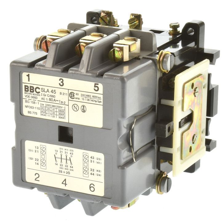 BBC SLA45 Schütz 22KW Spule 110/125VAC
