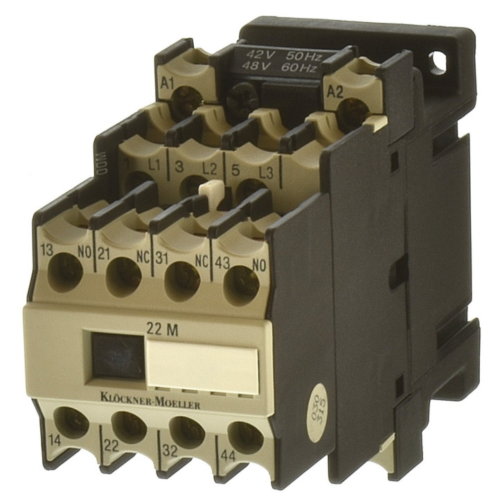 Moeller DIL00M-22 Schütz 4KW Spule 42/48VAC