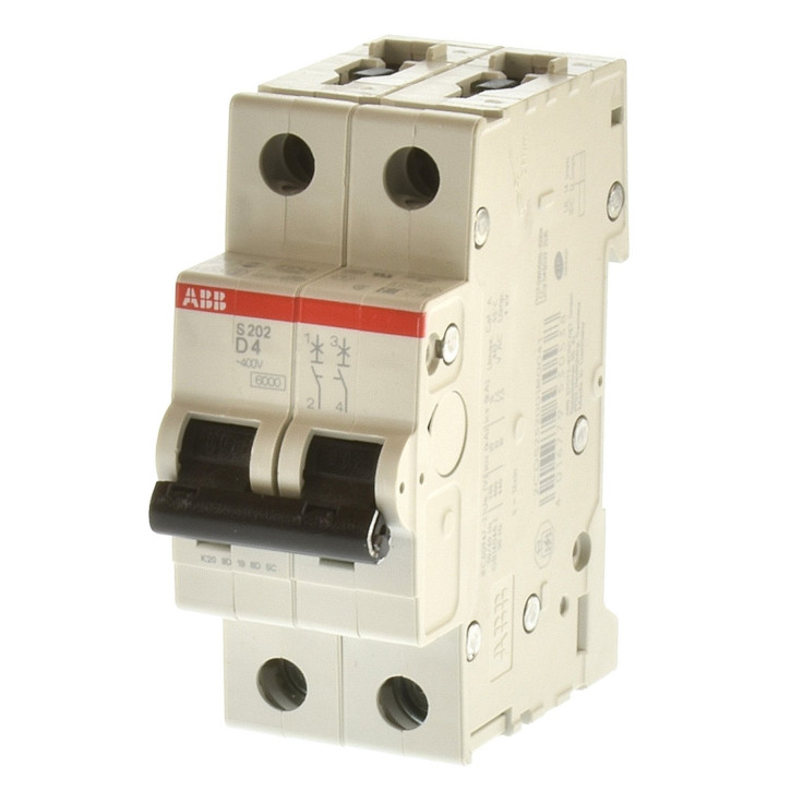 ABB S202-D4 Sicherungsautomat 2 polig 2CDS252001R0041