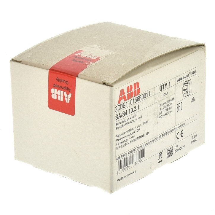 ABB SA/S4.10.2.1 Schaltaktor, 4fach, 2CDG110156R0011 