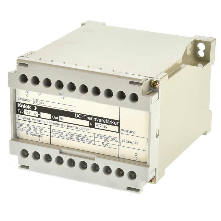 Knick 7215 A1 DC Trennverstärker 872884