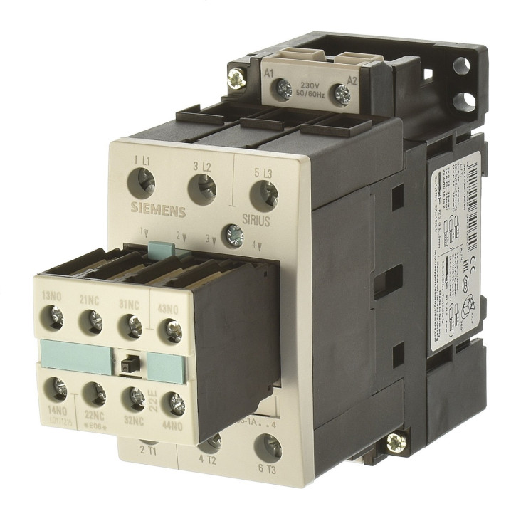 Siemens 3RT1036-1AL24 Schütz 22Kw Spule 230VAC