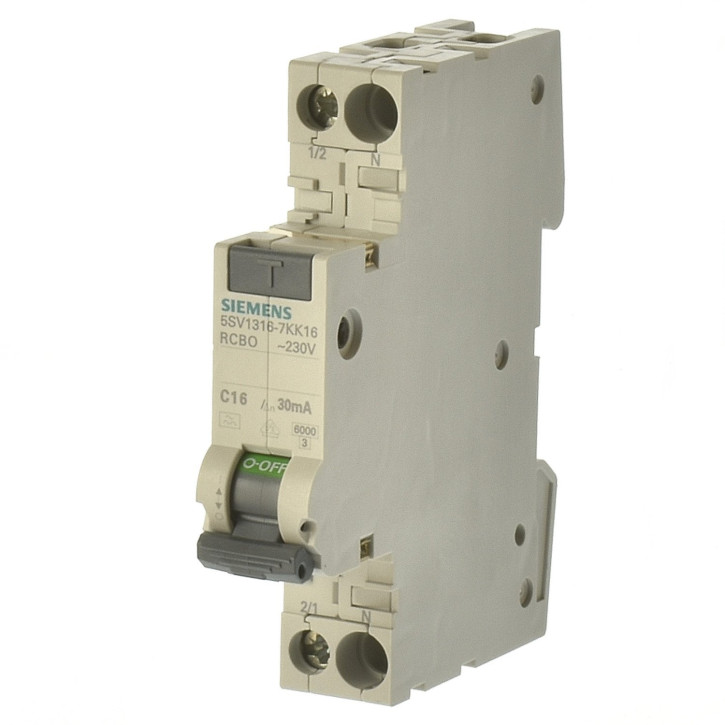 Siemens 5SV1316-7KK16 FI/LS Schalter C16 30mA 2p