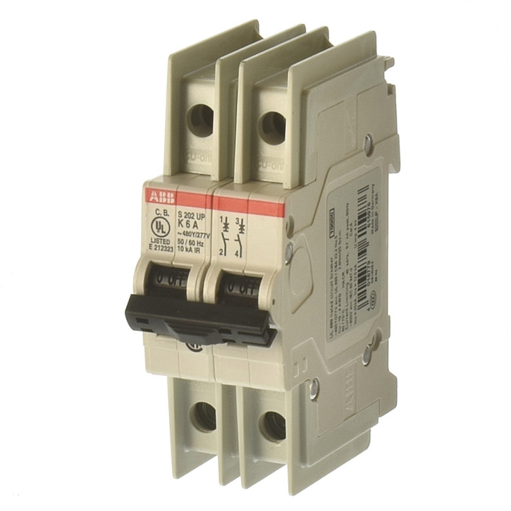 ABB S202UP-K6 A Sicherungsautomat 2 polig 2CDS272317R0377