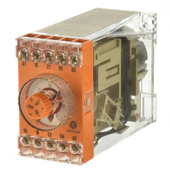Schleicher SZA52-S 230V Zeitrelais  0,15s-30h 02624361 803 120