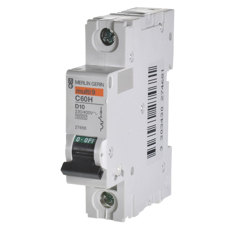 Merlin Gerin C60H D10 A Sicherungsautomat 27468