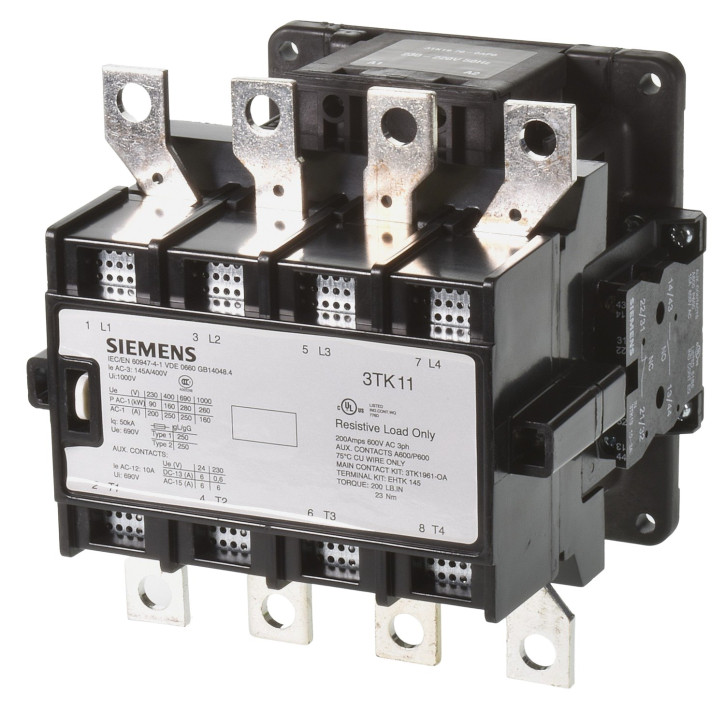 Siemens 3TK1142-0AP0 Schütz 4P 250A Spule 230VAC