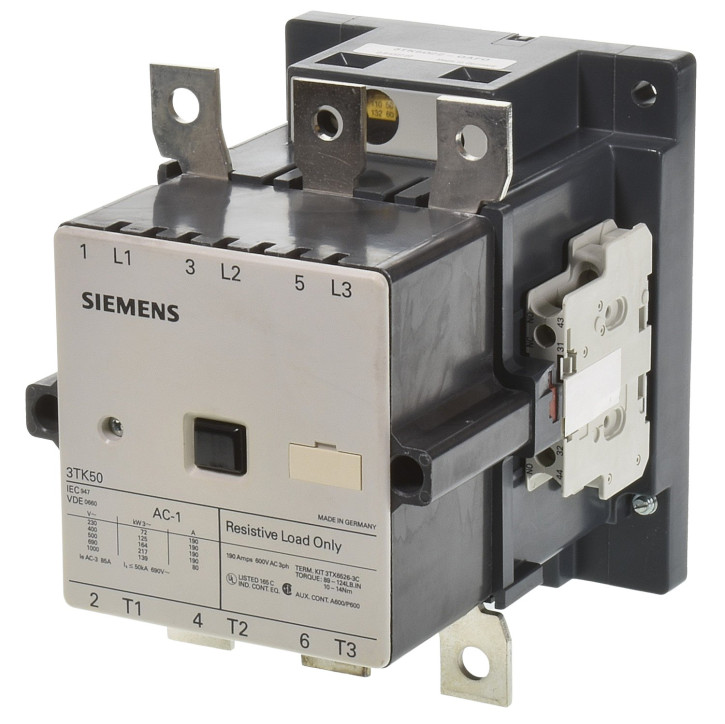 Siemens 3TK50 22-0AF0 Schütz 190A Spule 110VAC