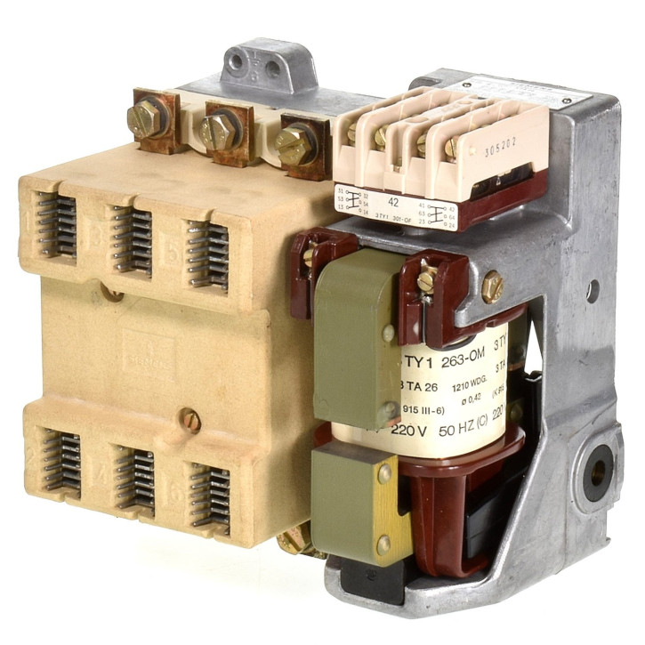 Siemens 3TA26 14-0AM Luftchütz Spule 220VAC