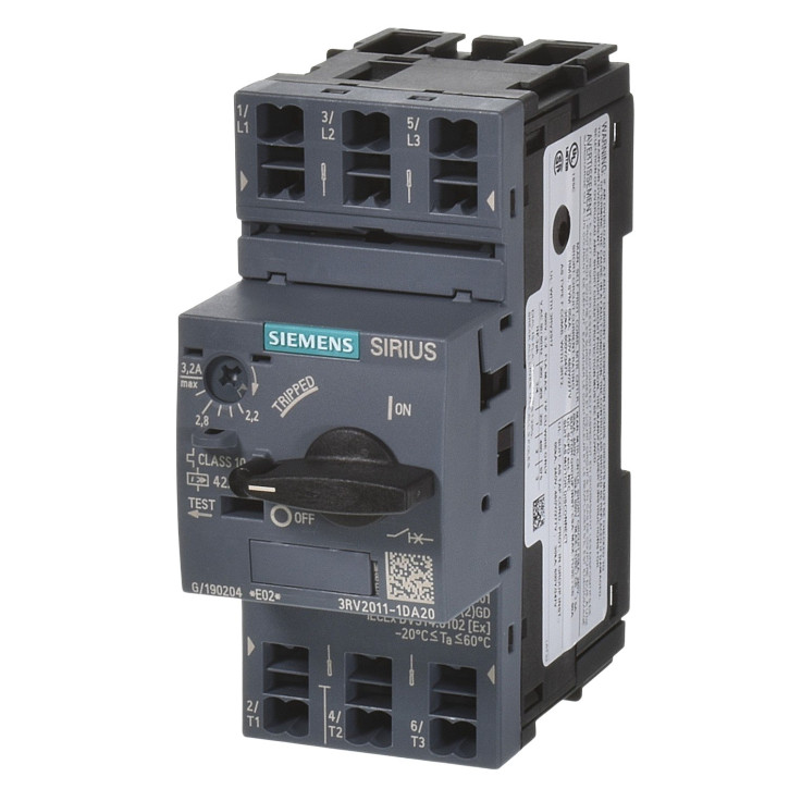 Siemens 3RV2011-1DA20 Leistungsschalter 2,2-3,2A