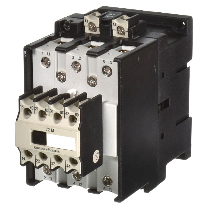 Moeller DIL2M/22 Leistungsschütz 22KW Spule 48V-50Hz