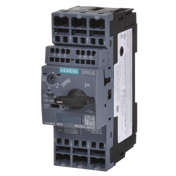 Siemens 3RV2021-4BA25 Leistungsschalter 13-20 A 