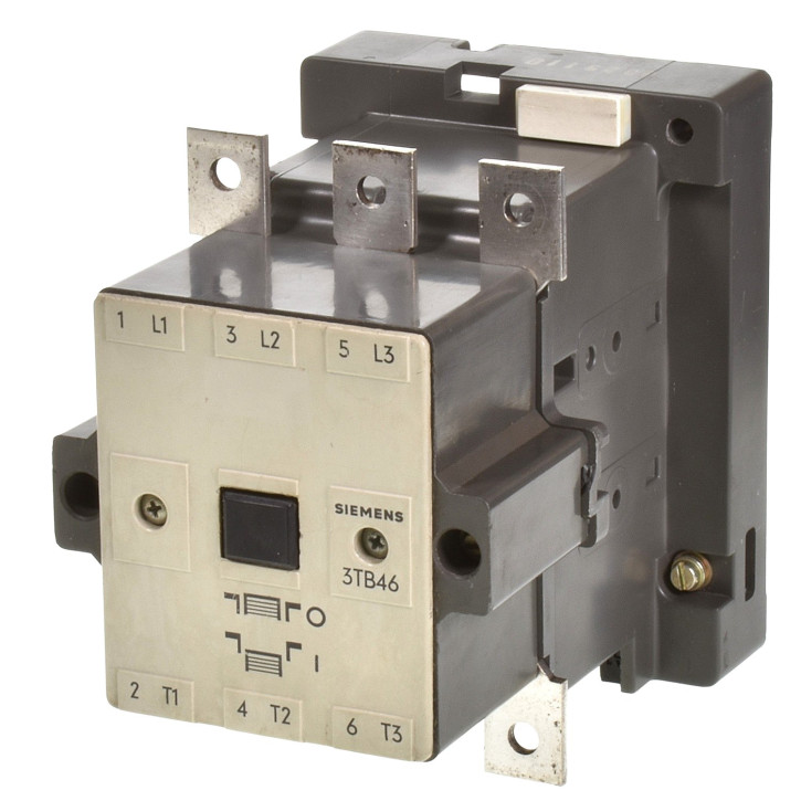 Siemens 3TB46 17-0AD0 Schütz 22KW Spule 42/50VAC ohne Hilfsschalter ,ohne Rahmenklemmen