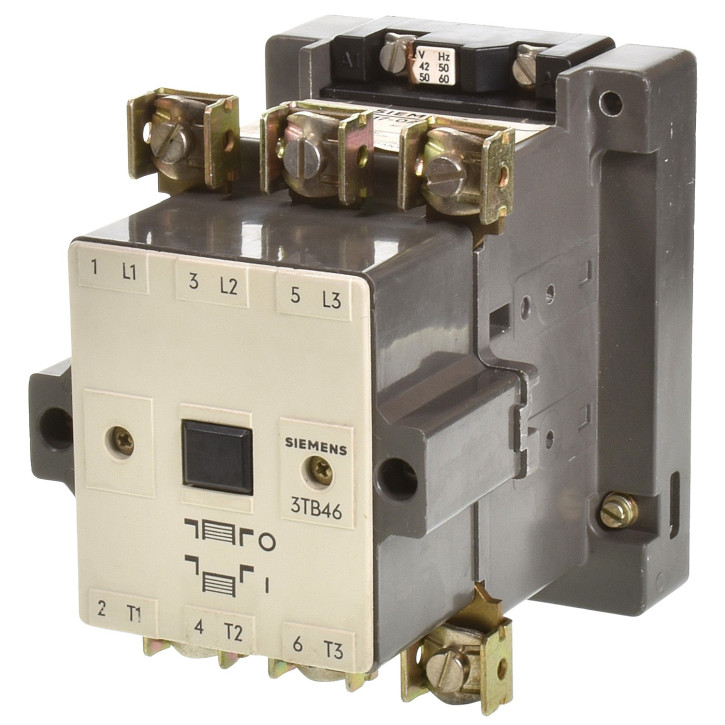 Siemens 3TB46 17-0AD0 Schütz 22KW Spule 42/50VAC ohne Hilfsschalter