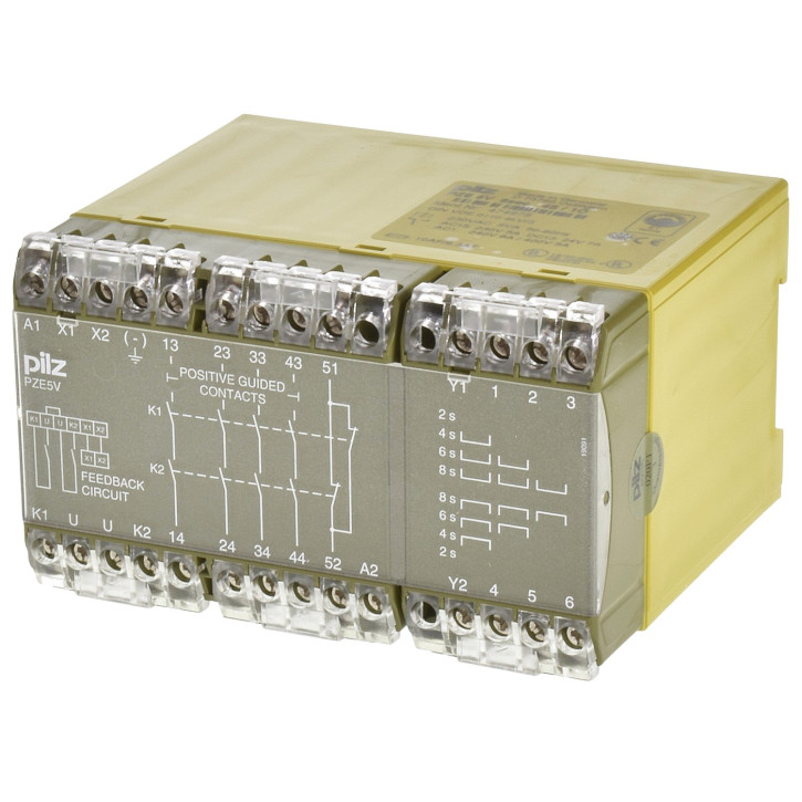 Pilz PZE 5V 3sec 4S/1Ö Sicherheitsrelais 474965