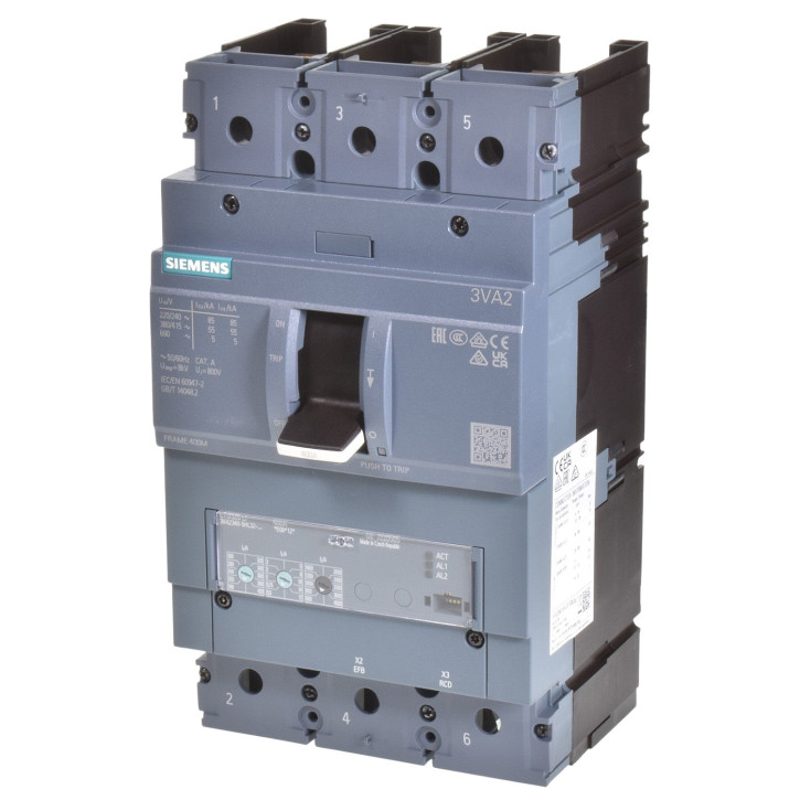 Siemens 3VA2340-5HL32-0AA0 Leistungsschalter 400A Siemens 3VA2340-5HL32-0AA0 Leistungsschalter 400A
