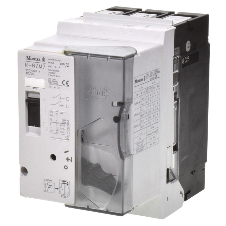 Moeller P7-63 + R-NZM7 Lasttrennschalter mit Motorantrieb, gebraucht