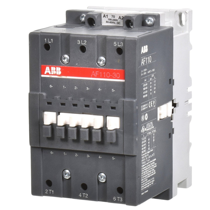 ABB AF110-30-00-70 Schütz 55KW Spule 100-250V/50-60Hz/ DC 1SFL457001R7000