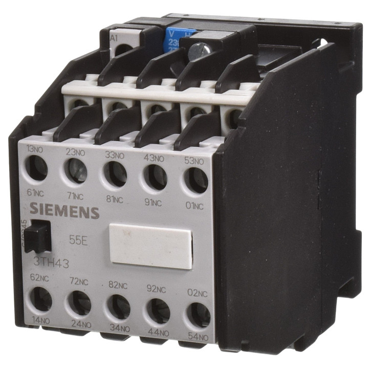 Siemens 3TH4355-0AD0 Hilfsschütz Spule 42/50VAC ohne Ovp