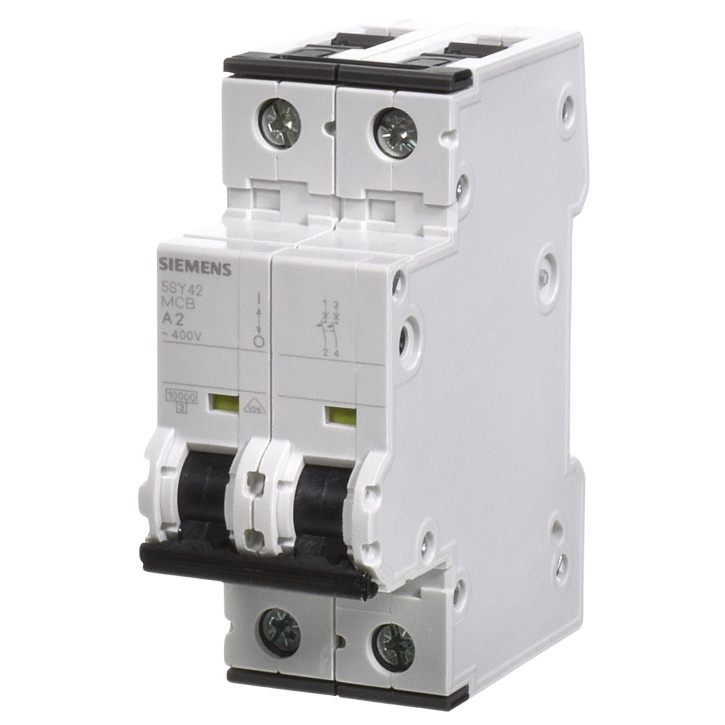 Siemens 5SY4206-5 Sicherungsautomat A6 2 polig 10KA