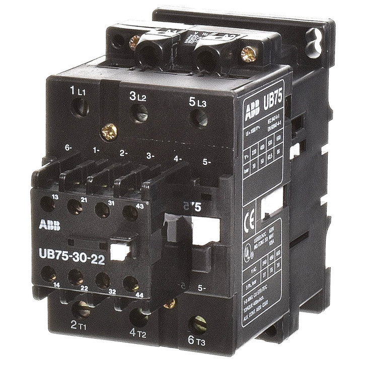 ABB UB75-30-22 Schütz 37KW Spule 230-240VAC FPL4161001R8220