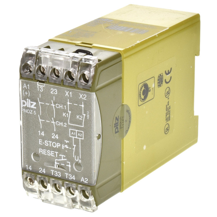 Pilz PNOZ 5 24V DC 2S Sicherheitsrelais 474590 aus Altbestand