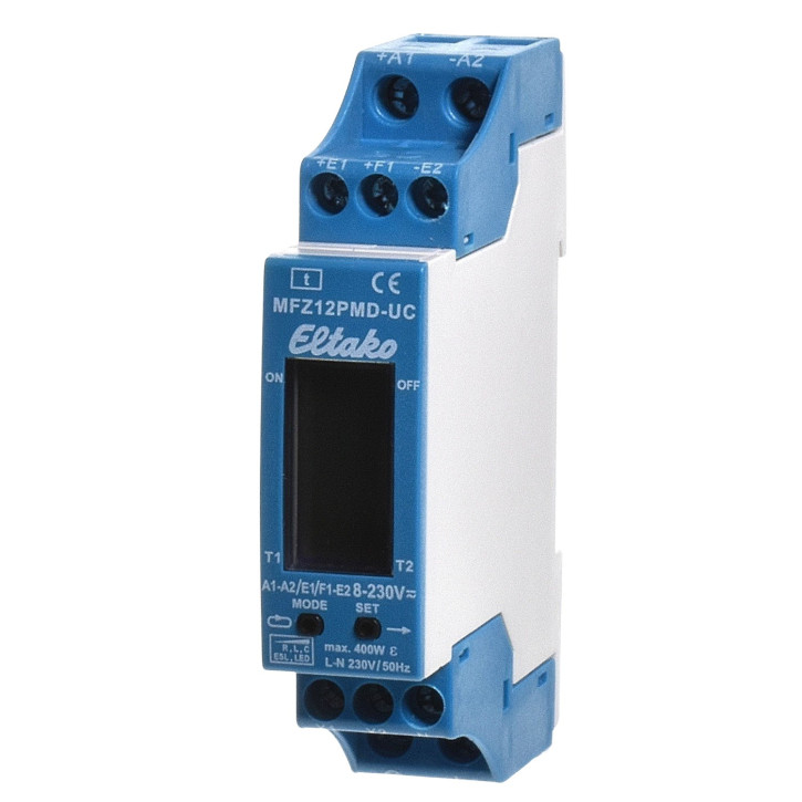 Eltako MFZ12PMD-UC Vollelektronisches Multifunktions Zeitrelais 23001006
