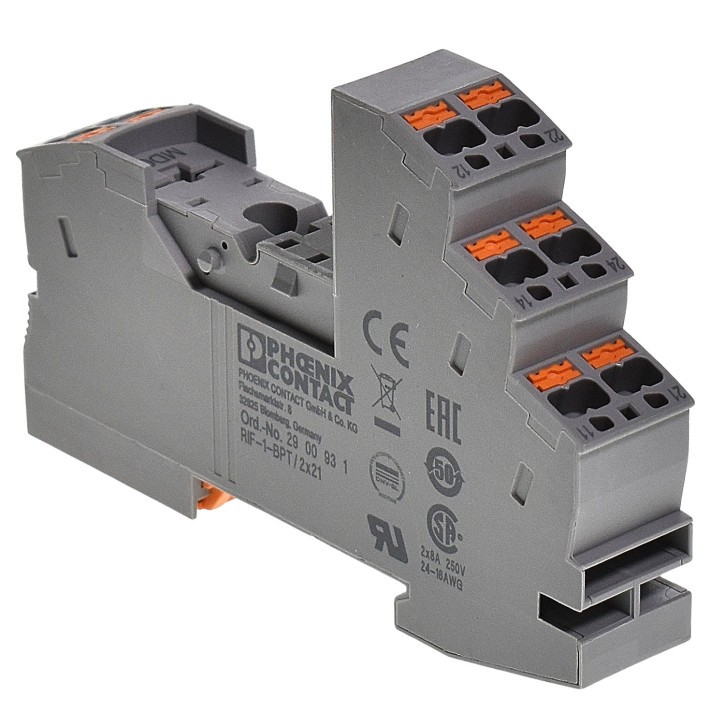RIF-1-BPT/2X21 Relaissockel 2900931