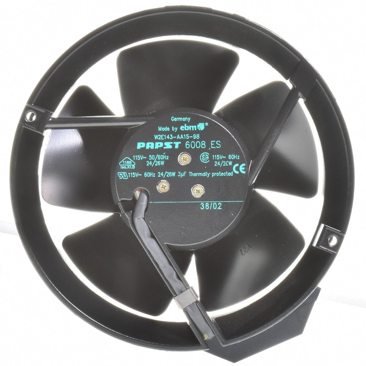 Papst 6008 ES Lüfter W2E143-AA15-98 172x51mm 115VAC