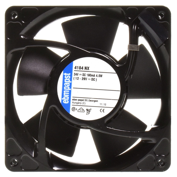 Papst 4184 NX Lüfter 24VDC 4,5W 120x120x38mm