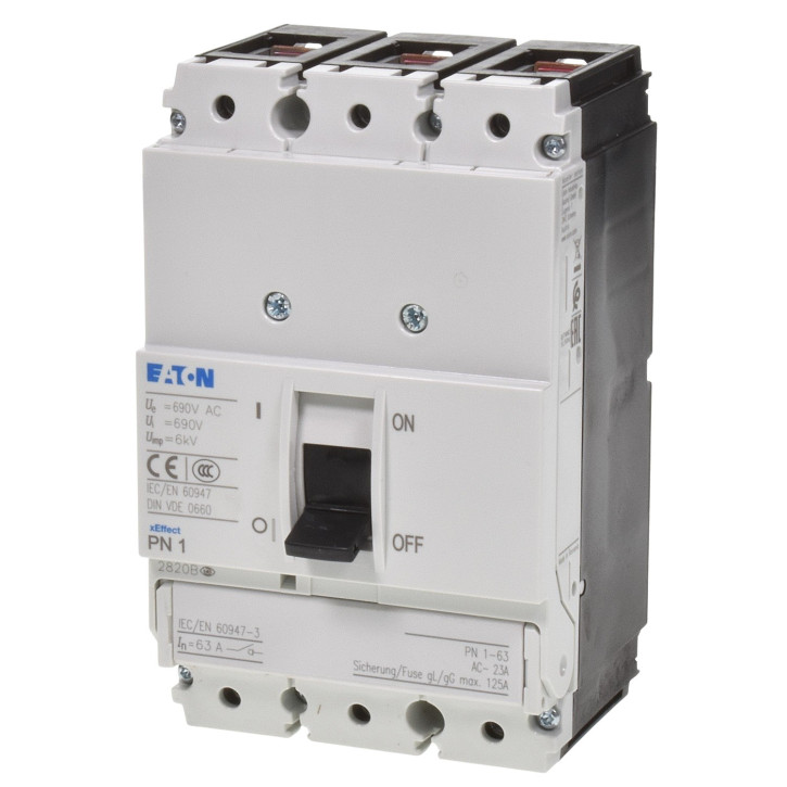 Eaton PN1-63 Lasttrenner 3polig 63A 259140