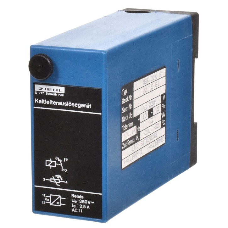 Ziehl MSK 220 S Kaltleiterrelais 221581