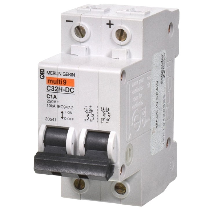 Merlin Gerin C32H-DC Leitungsschutzschalter 3A 20543