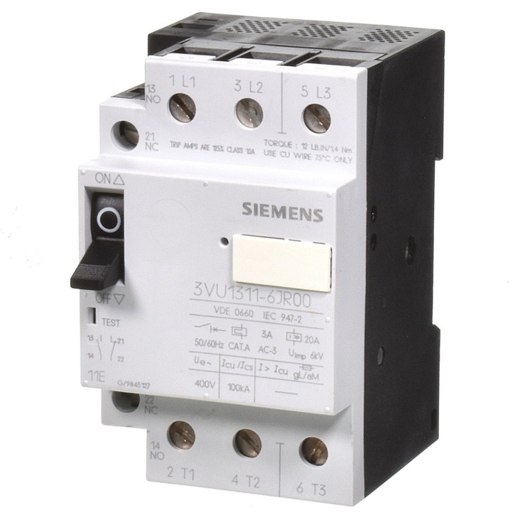 Siemens 3VU1311-6JR00 Leistungsschalter 