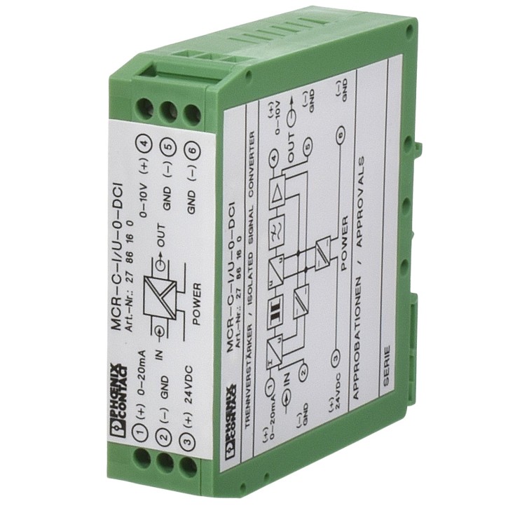 Phoenix Contact MCR-C-i/U-0-DCI Trennverstärker 2786160