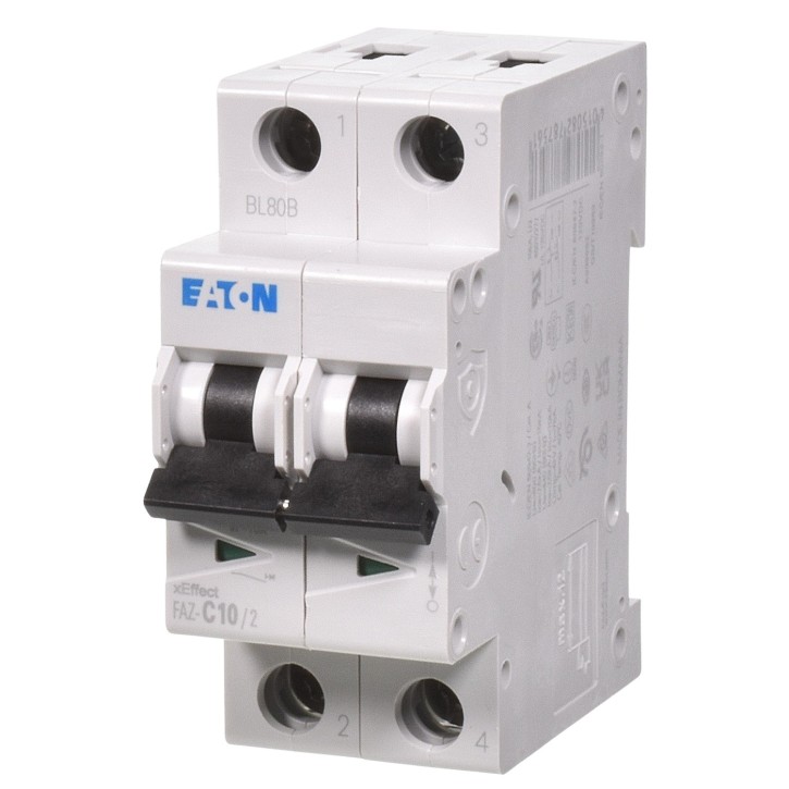 Eaton FAZ-B6/2 Leitungsschutzschalter B6 278728 15KA Eaton FAZ-B6/2 Leitungsschutzschalter B6 278728 15KA